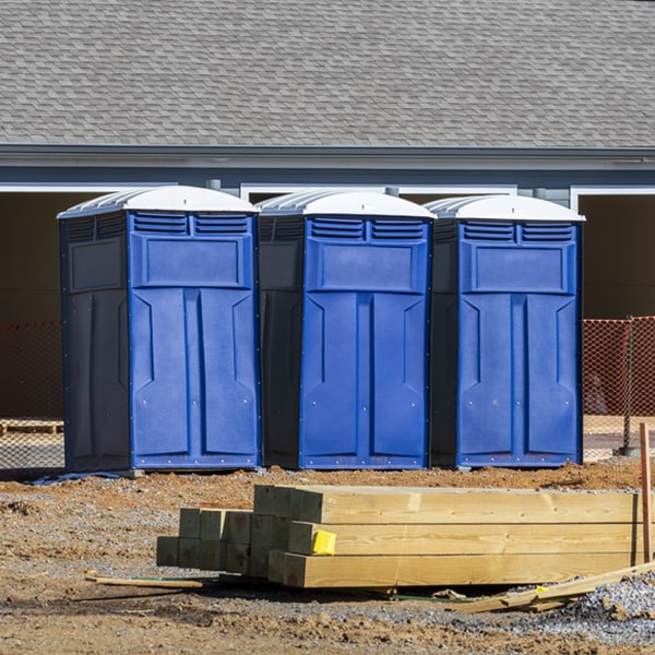 what is the cost difference between standard and deluxe porta potty rentals in Stonycreek PA